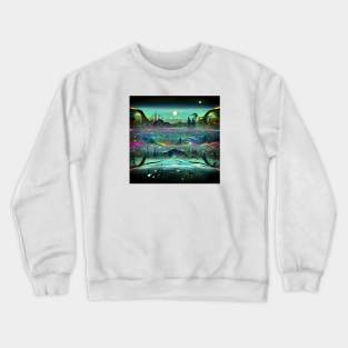 Mirror world, dark vibes Crewneck Sweatshirt